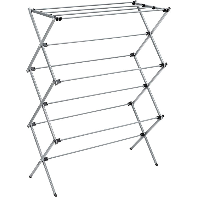 SUPERIXO Steel Foldable XFrame Drying Rack Wayfair Canada